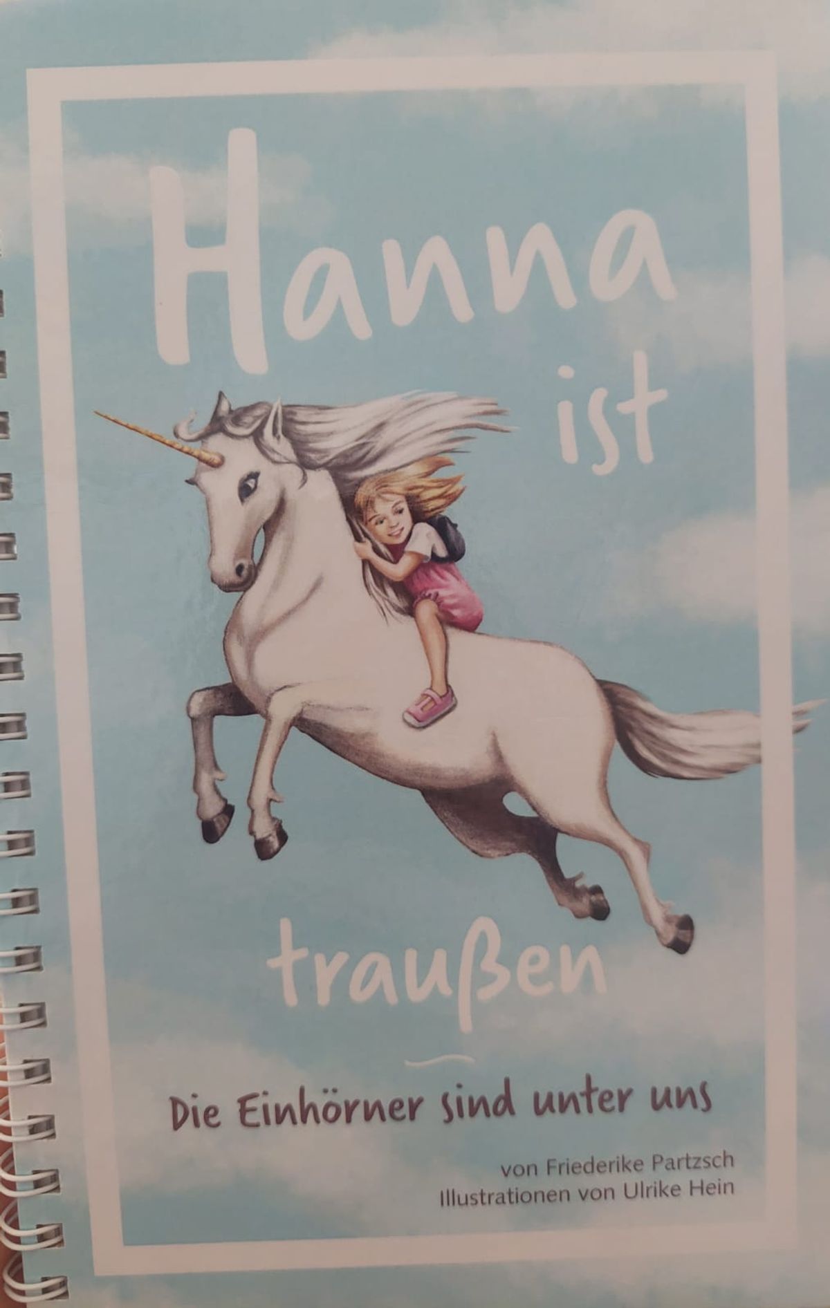 Cover des Kinderbuchs Hanna ist traußen